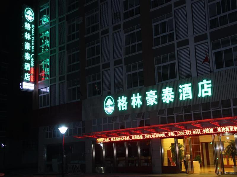 Greentree Inn Zhejiang Jiaxing Zhongan Business Hotel Esterno foto
