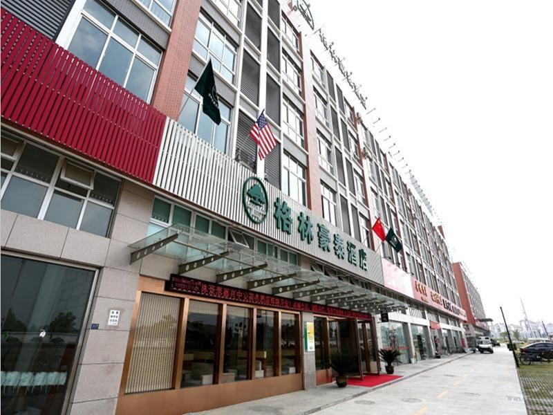 Greentree Inn Zhejiang Jiaxing Zhongan Business Hotel Esterno foto