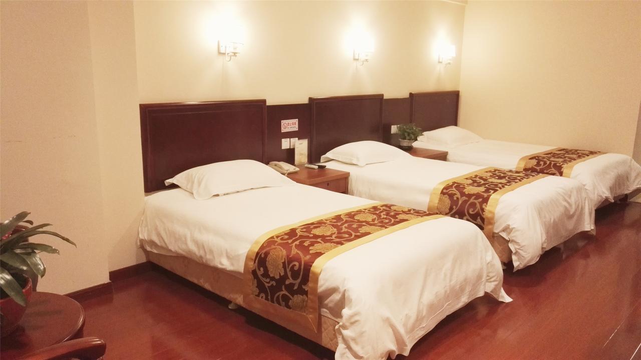 Greentree Inn Zhejiang Jiaxing Zhongan Business Hotel Esterno foto