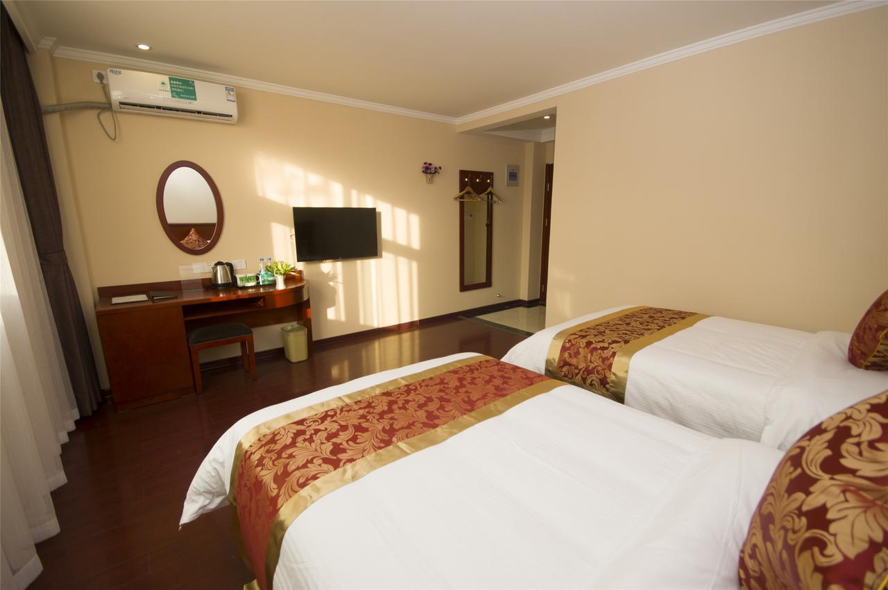 Greentree Inn Zhejiang Jiaxing Zhongan Business Hotel Esterno foto