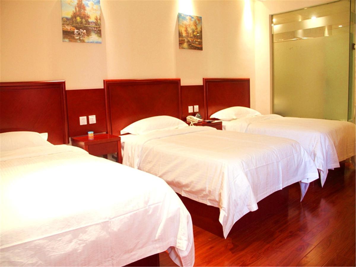 Greentree Inn Zhejiang Jiaxing Zhongan Business Hotel Esterno foto